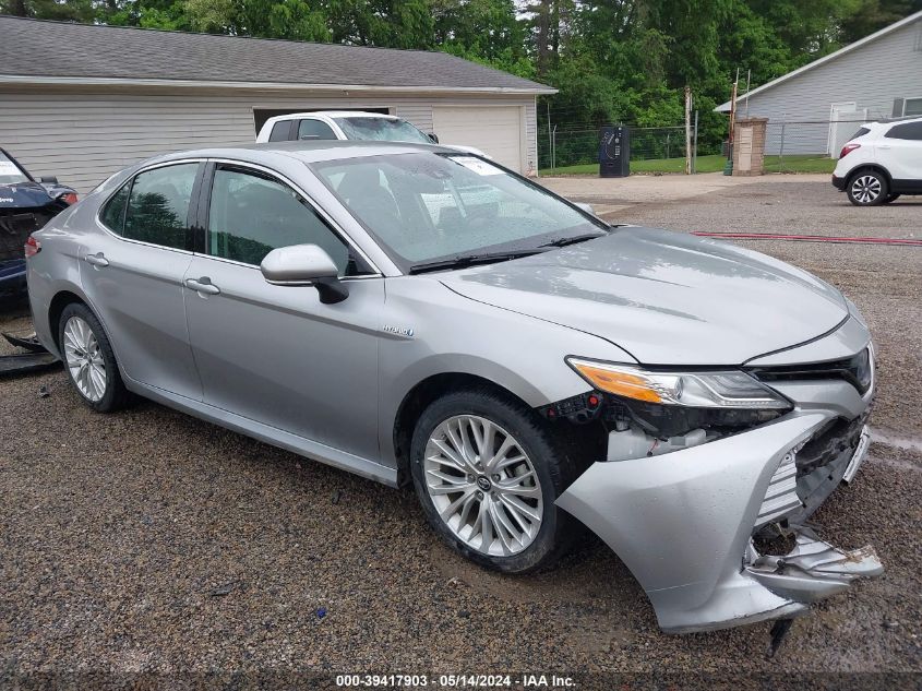 2019 Toyota Camry Hybrid Xle VIN: 4T1B21HK6KU514943 Lot: 39417903