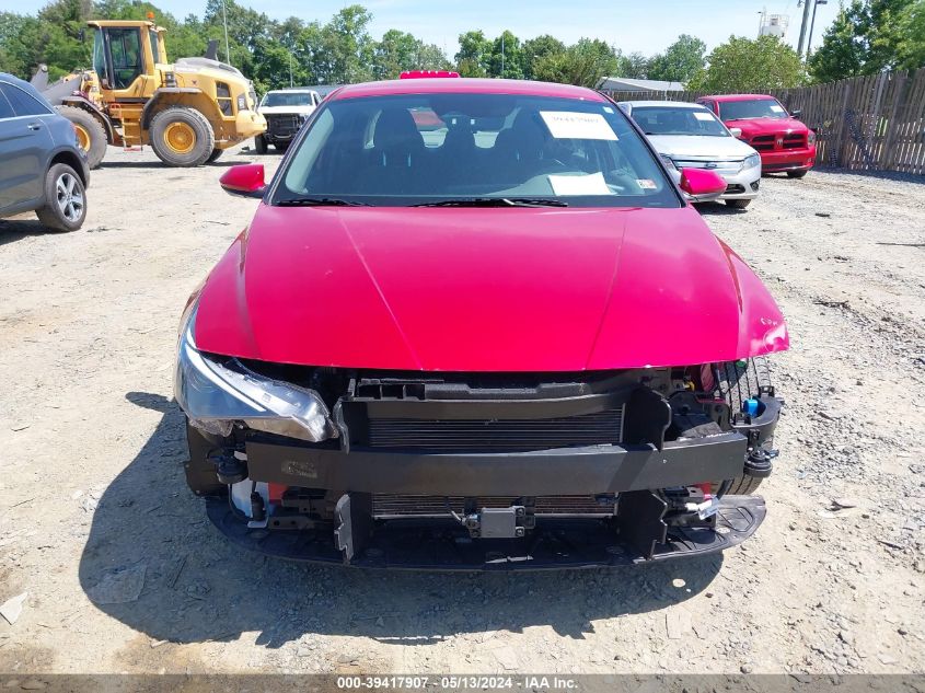 2022 Hyundai Elantra Sel VIN: 5NPLS4AG4NH086790 Lot: 39417907