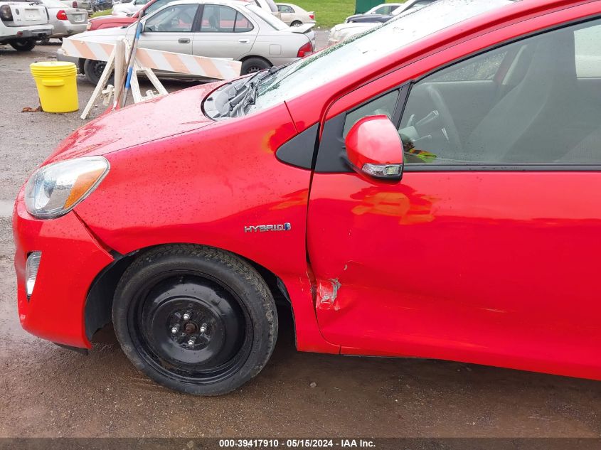 2015 Toyota Prius C VIN: JTDKDTB35F1584131 Lot: 39417910