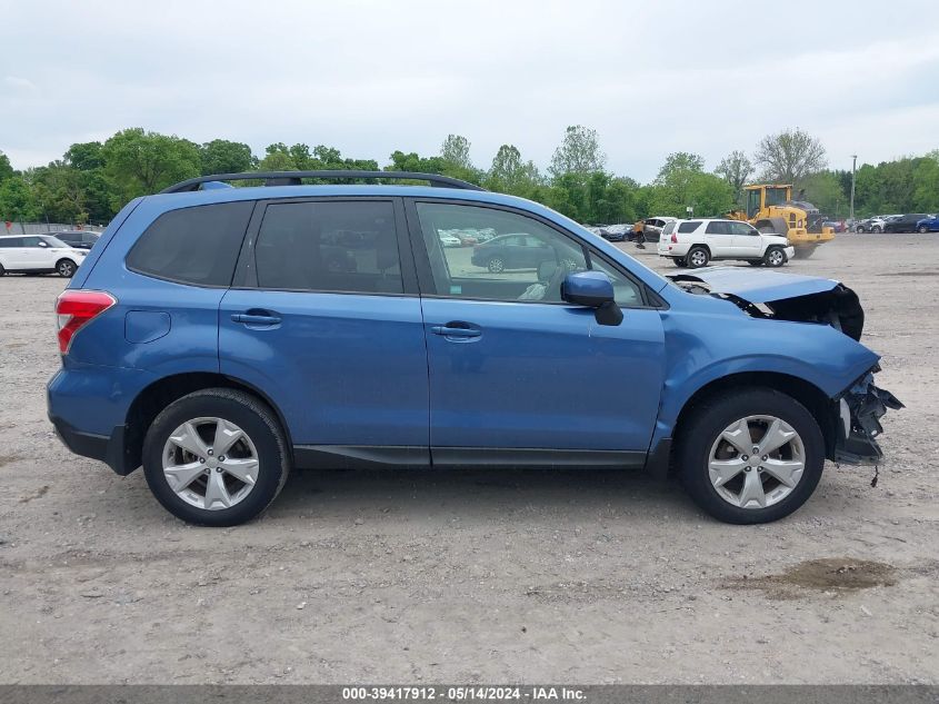 2016 Subaru Forester 2.5I Premium VIN: JF2SJAFC9GH450885 Lot: 39417912