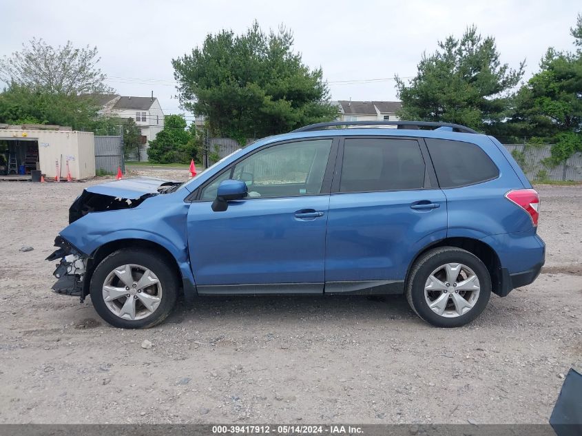2016 Subaru Forester 2.5I Premium VIN: JF2SJAFC9GH450885 Lot: 39417912