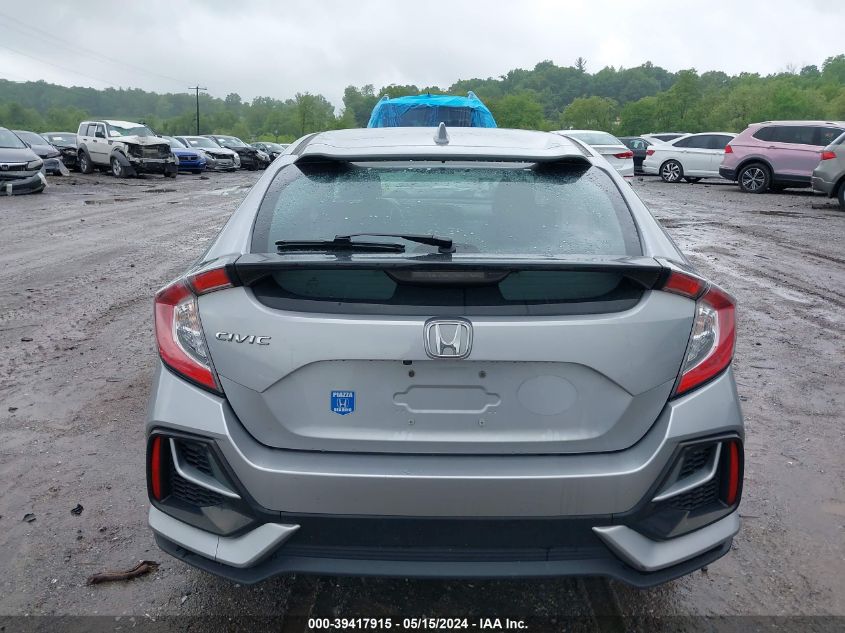 2021 Honda Civic Ex VIN: SHHFK7H6XMU422529 Lot: 39417915