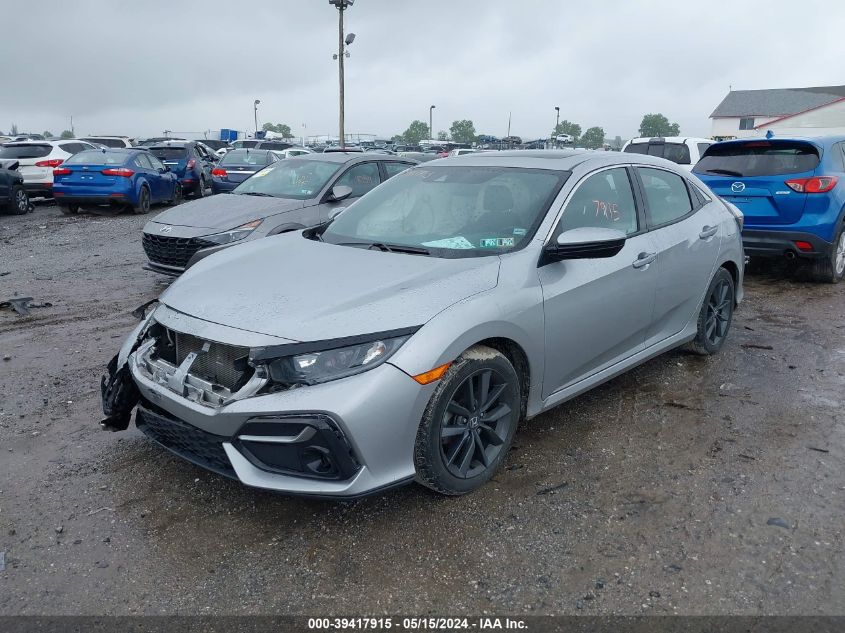 2021 Honda Civic Ex VIN: SHHFK7H6XMU422529 Lot: 39417915