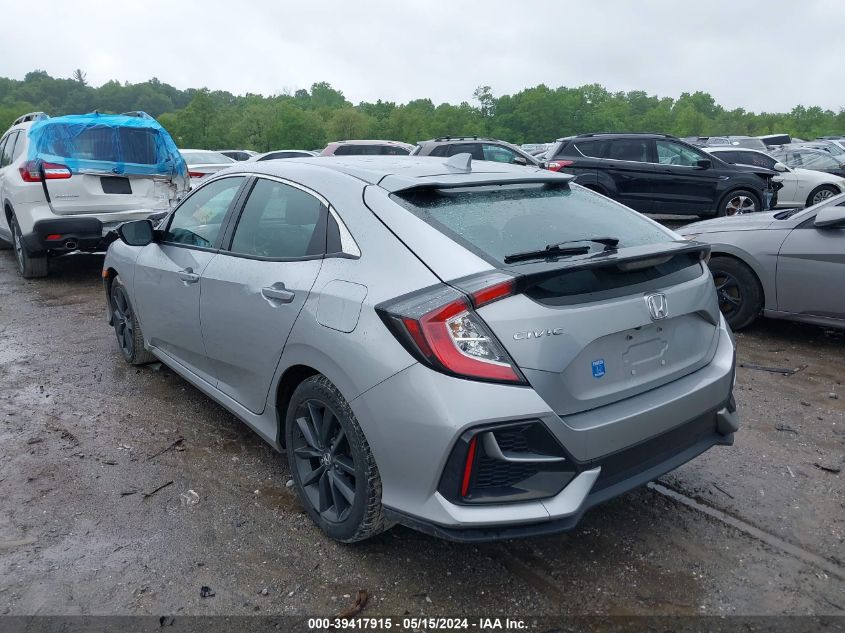 2021 Honda Civic Ex VIN: SHHFK7H6XMU422529 Lot: 39417915