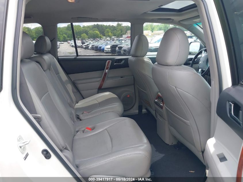 2011 Toyota Highlander Limited V6 VIN: 5TDYK3EH2BS049696 Lot: 39417917