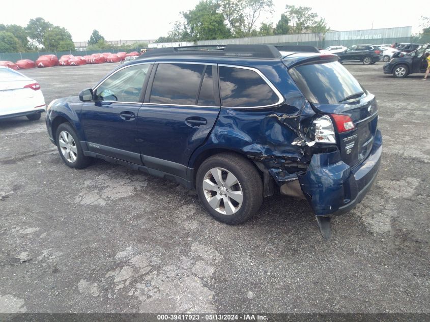 2010 Subaru Outback 2.5I Limited VIN: 4S4BRBKC6A3337768 Lot: 39417923