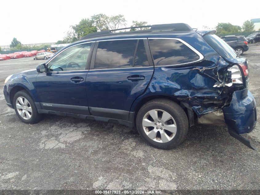 2010 Subaru Outback 2.5I Limited VIN: 4S4BRBKC6A3337768 Lot: 39417923