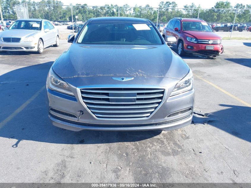 2015 Hyundai Genesis 3.8 VIN: KMHGN4JE6FU094917 Lot: 39417936