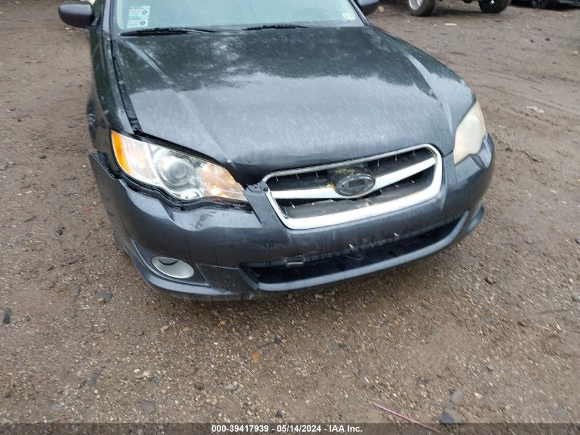 2009 Subaru Legacy 2.5I VIN: 4S3BL616597226562 Lot: 39417939