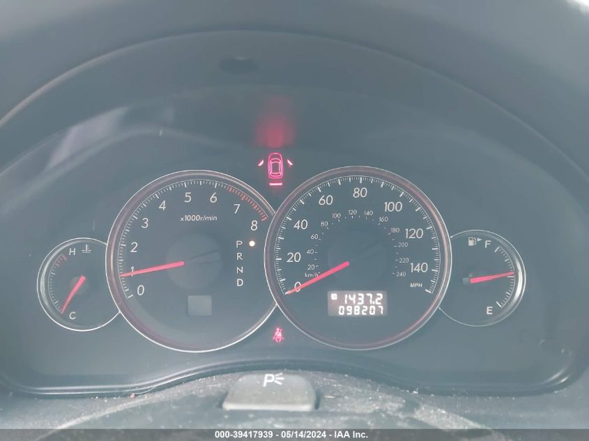 2009 Subaru Legacy 2.5I VIN: 4S3BL616597226562 Lot: 39417939