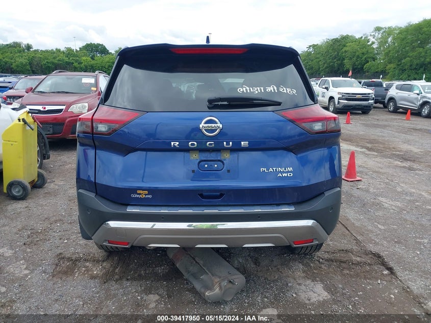 2021 NISSAN ROGUE PLATINUM INTELLIGENT AWD - JN8AT3DD9MW315753