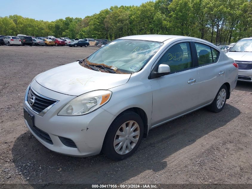 2012 Nissan Versa 1.6 Sv VIN: 3N1CN7AP7CL944553 Lot: 39417955