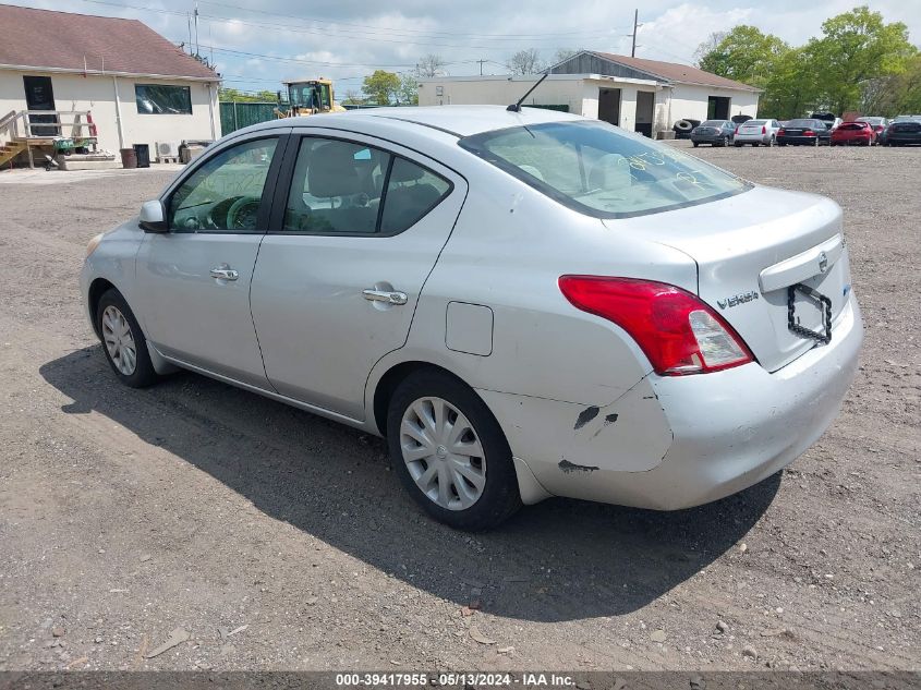 2012 Nissan Versa 1.6 Sv VIN: 3N1CN7AP7CL944553 Lot: 39417955