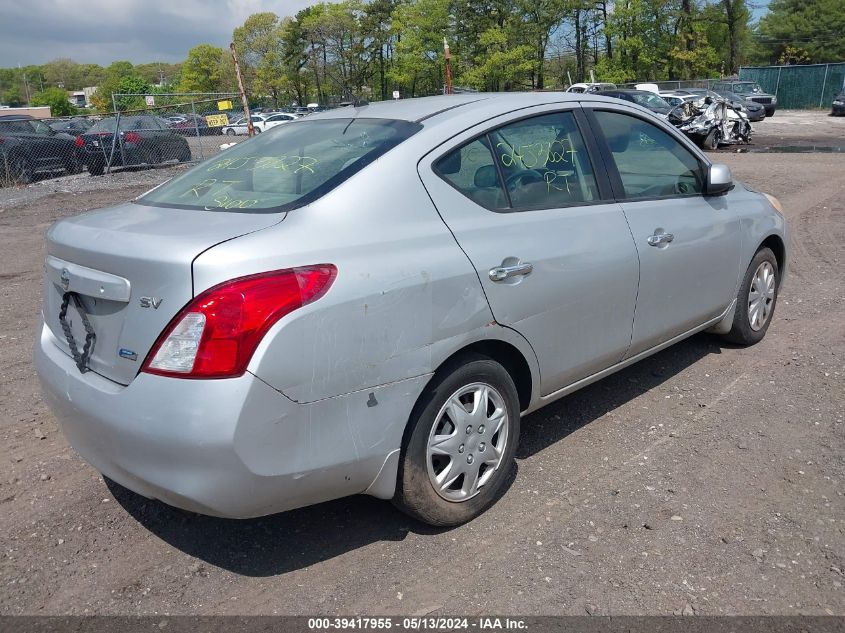 2012 Nissan Versa 1.6 Sv VIN: 3N1CN7AP7CL944553 Lot: 39417955