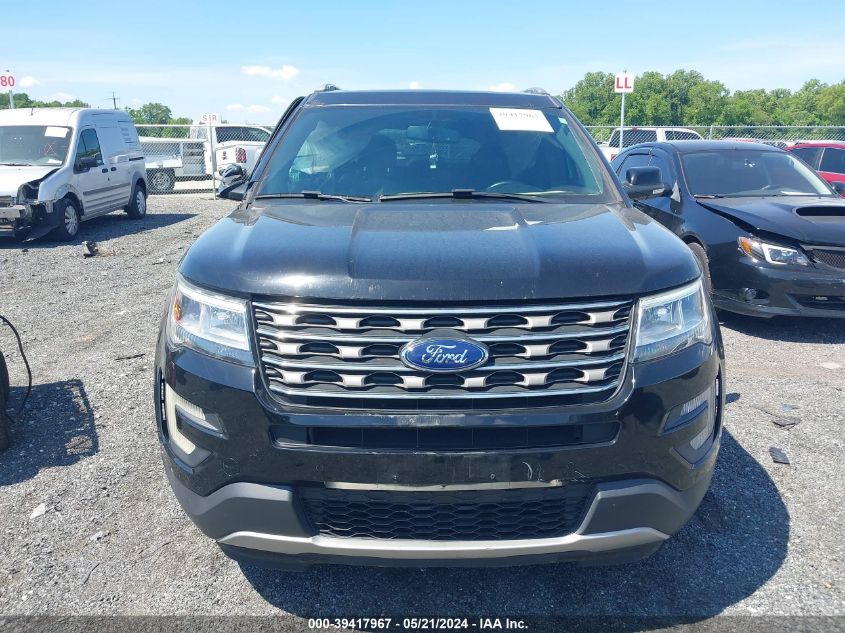 2017 Ford Explorer Xlt VIN: 1FM5K8D82HGD74445 Lot: 39417967