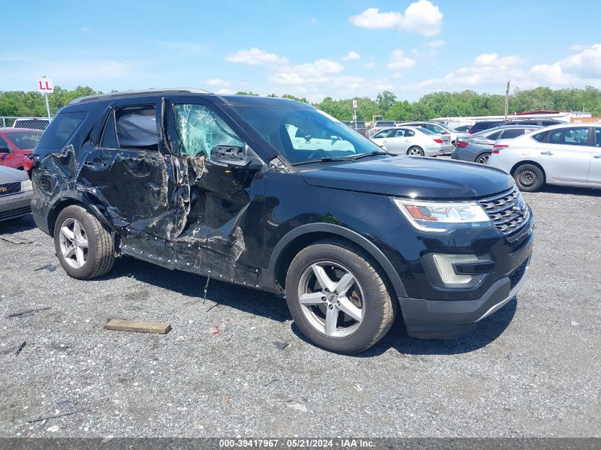 2017 Ford Explorer Xlt VIN: 1FM5K8D82HGD74445 Lot: 39417967