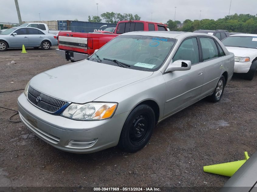 2000 Toyota Avalon Xl VIN: 4T1BF28B0YU112449 Lot: 40430040