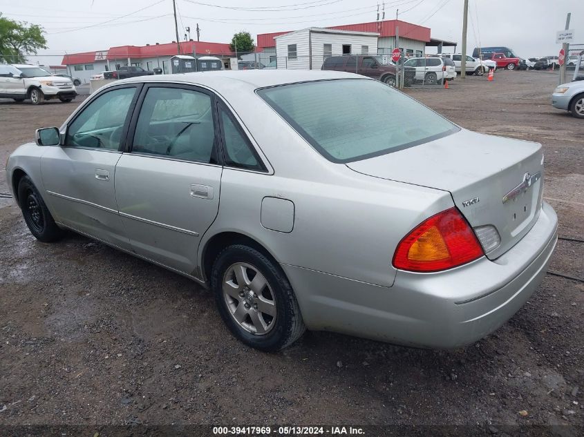 2000 Toyota Avalon Xl VIN: 4T1BF28B0YU112449 Lot: 40430040