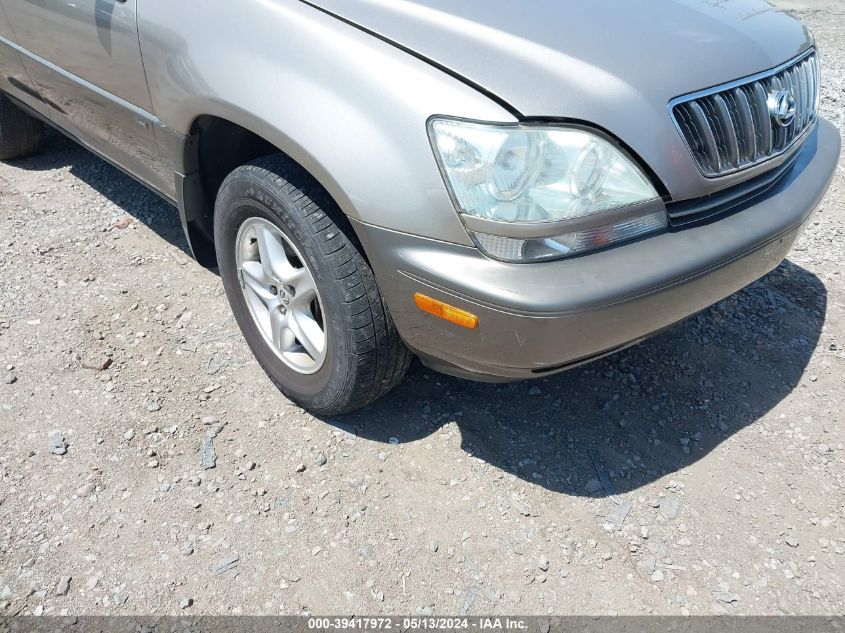 2001 Lexus Rx 300 VIN: JTJHF10U710203475 Lot: 39417972