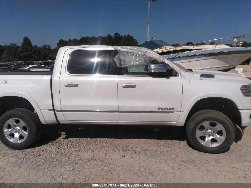 2019 Ram 1500 Limited 4X4 5'7 Box VIN: 1C6SRFHT8KN745091 Lot: 39417974