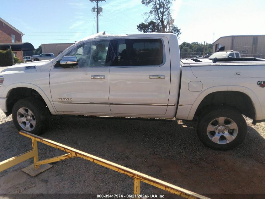 2019 Ram 1500 Limited 4X4 5'7 Box VIN: 1C6SRFHT8KN745091 Lot: 39417974