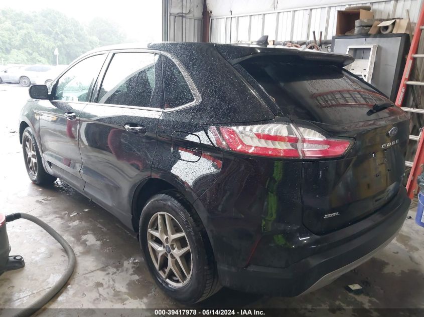 2022 Ford Edge Sel VIN: 2FMPK4J94NBA10982 Lot: 39417978