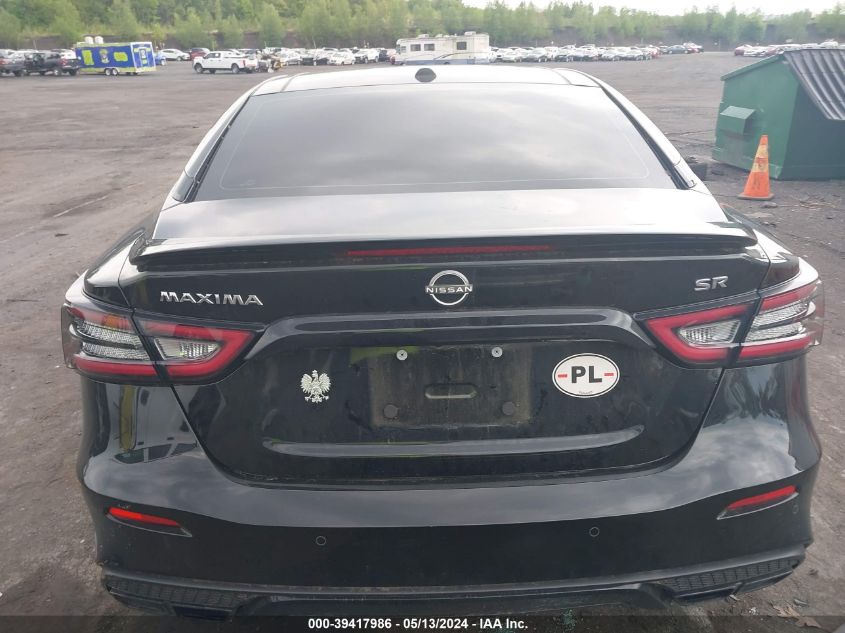 2023 Nissan Maxima Sr Xtronic Cvt VIN: 1N4AA6EVXPC507866 Lot: 39417986