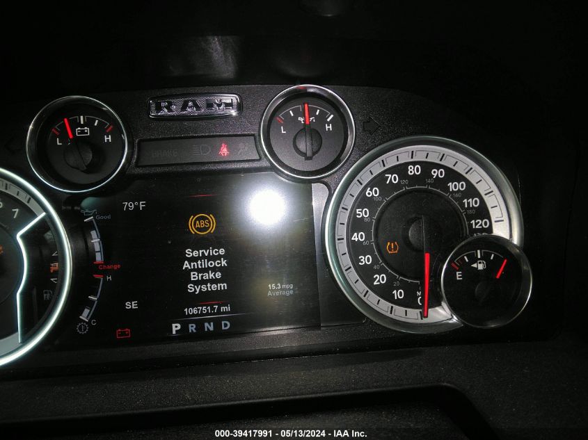 2017 RAM 1500 BIG HORN  4X4 5'7 BOX - 1C6RR7LT9HS832021