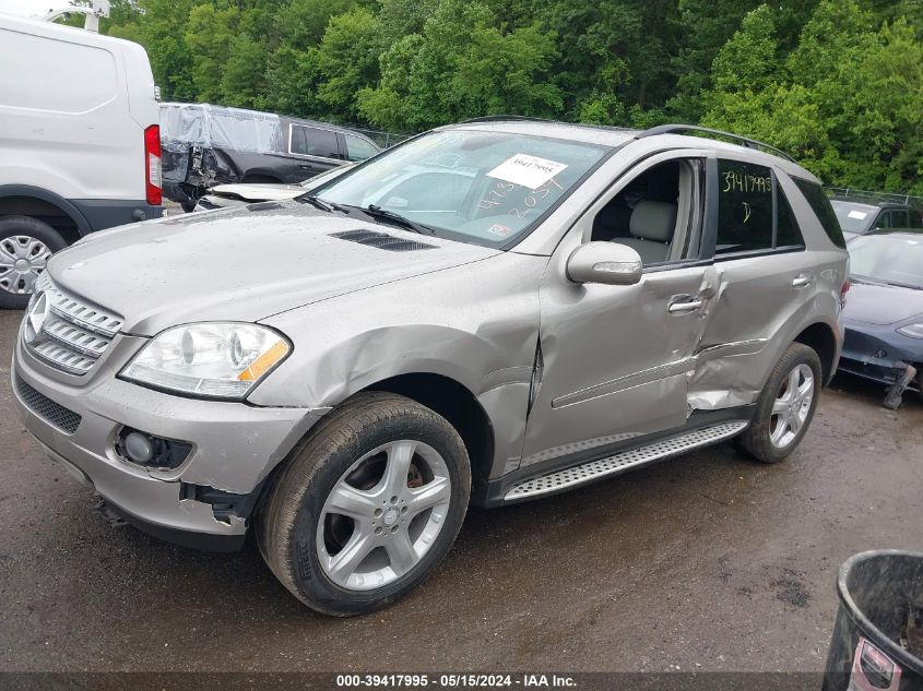 4JGBB86E88A372059 2008 Mercedes-Benz Ml 350 4Matic