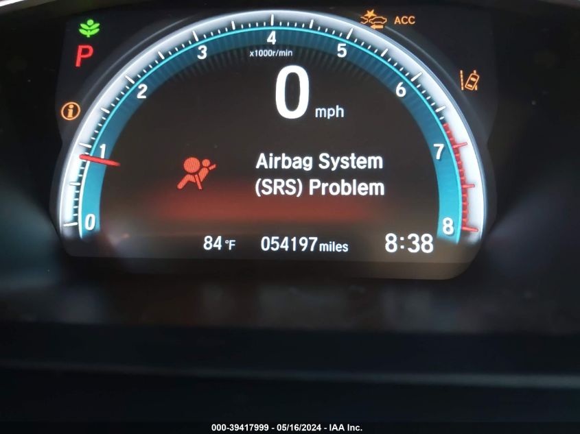 2020 Honda Civic Lx VIN: 2HGFC2F60LH585348 Lot: 39417999