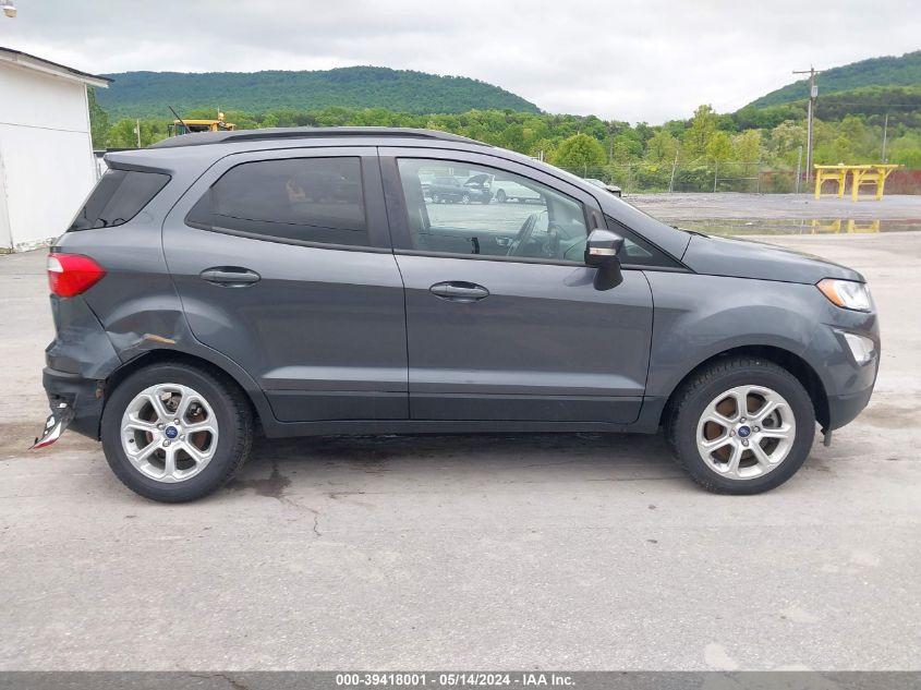 2019 Ford Ecosport Se VIN: MAJ6S3GL8KC277797 Lot: 39418001