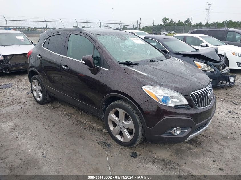 2015 Buick Encore Leather VIN: KL4CJGSB4FB046309 Lot: 39418002