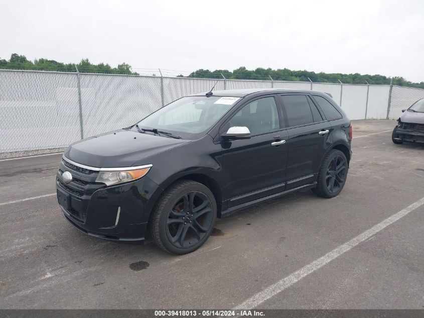 2013 Ford Edge Sport VIN: 2FMDK4AK5DBA98882 Lot: 39418013