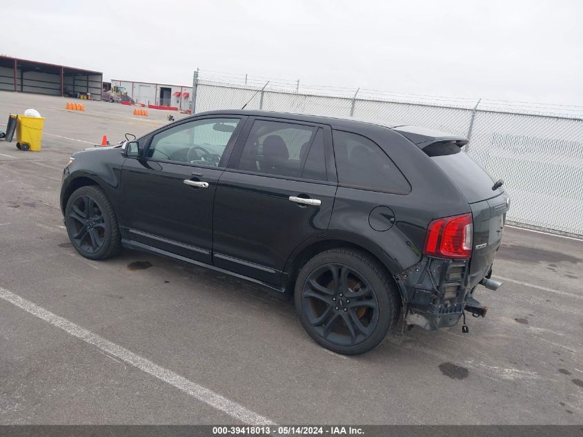 2013 Ford Edge Sport VIN: 2FMDK4AK5DBA98882 Lot: 39418013