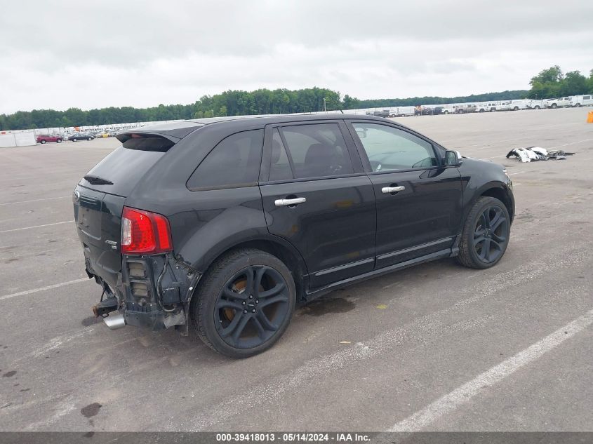 2013 Ford Edge Sport VIN: 2FMDK4AK5DBA98882 Lot: 39418013