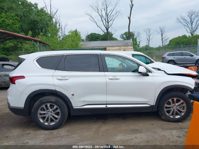 2019 Hyundai Santa Fe Se VIN: 5NMS23AD6KH089047 Lot: 39418023