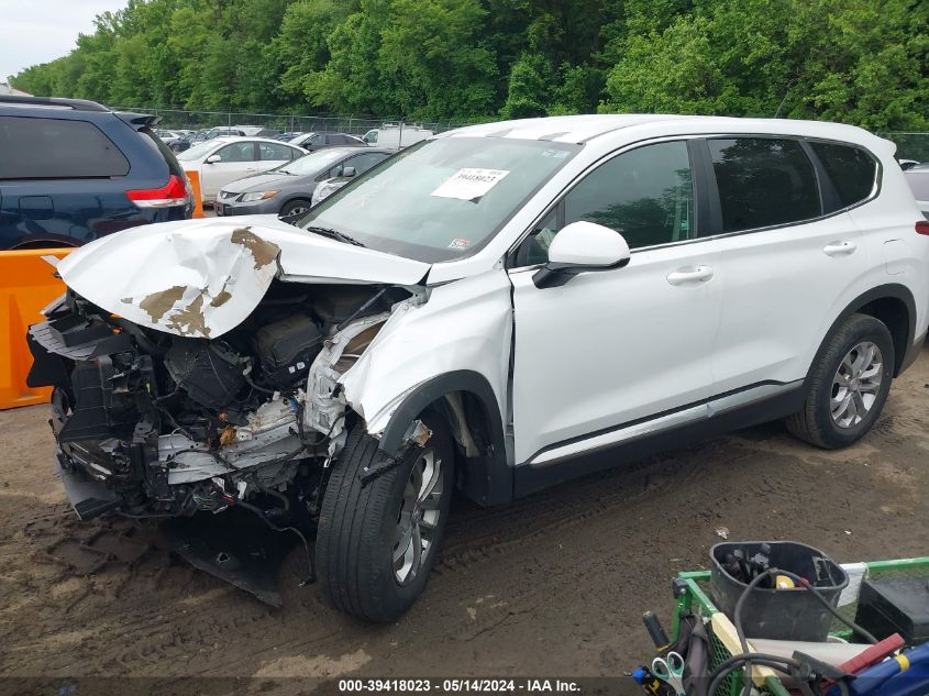 2019 Hyundai Santa Fe Se VIN: 5NMS23AD6KH089047 Lot: 39418023