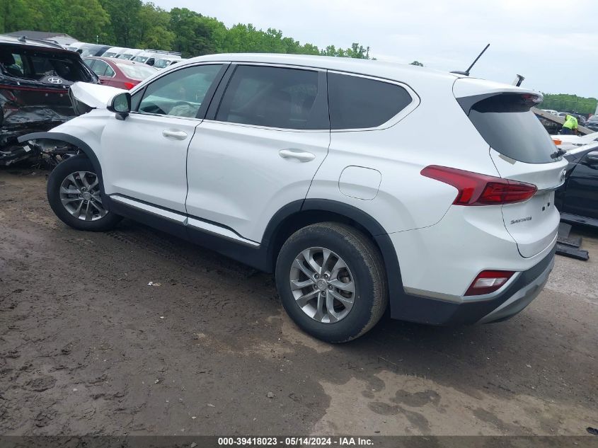 2019 Hyundai Santa Fe Se VIN: 5NMS23AD6KH089047 Lot: 39418023