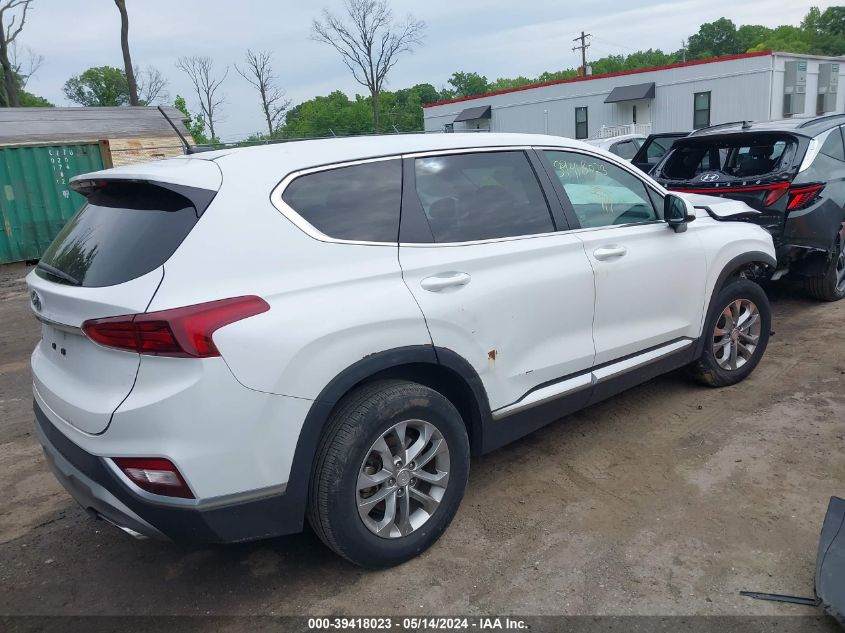 2019 Hyundai Santa Fe Se VIN: 5NMS23AD6KH089047 Lot: 39418023