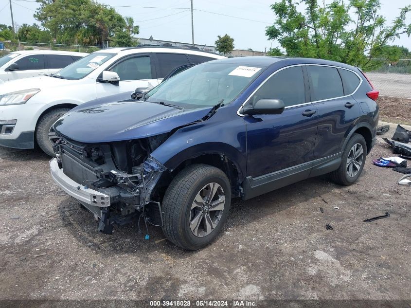 2017 Honda Cr-V Lx VIN: 7FARW5H36HE006825 Lot: 39418028