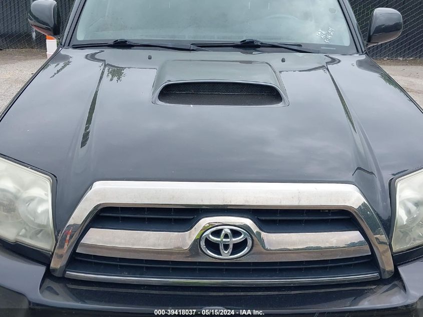 2007 Toyota 4Runner Sport V6 VIN: JTEBU14R370128315 Lot: 39418037