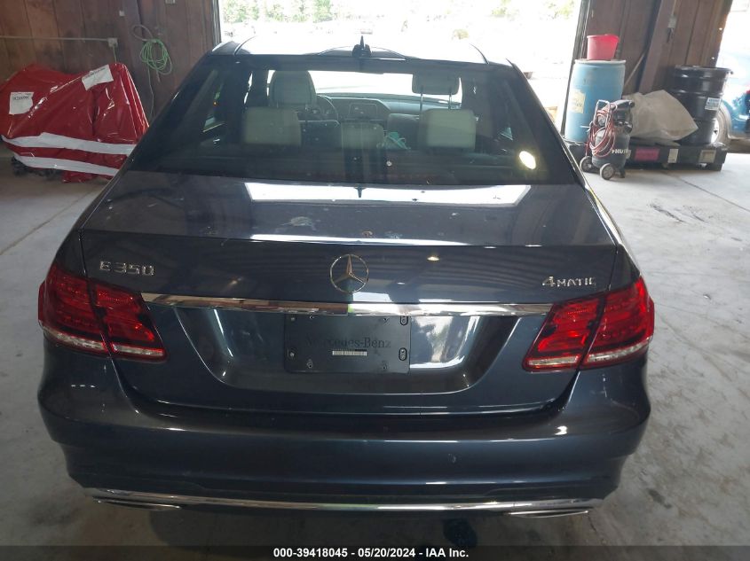2016 Mercedes-Benz E 350 4Matic VIN: WDDHF8JB5GB267932 Lot: 39418045