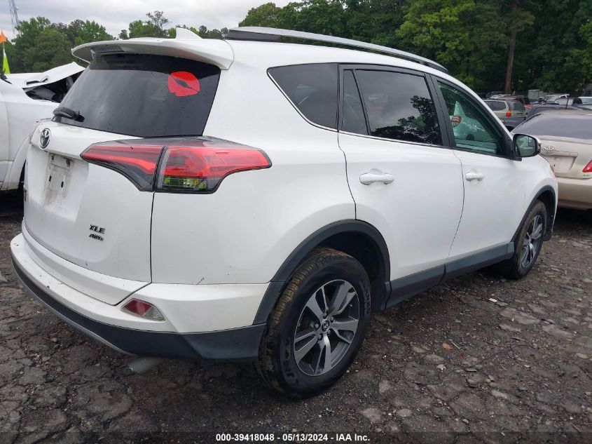 2017 Toyota Rav4 Xle VIN: 2T3RFREV4HW560786 Lot: 39418048