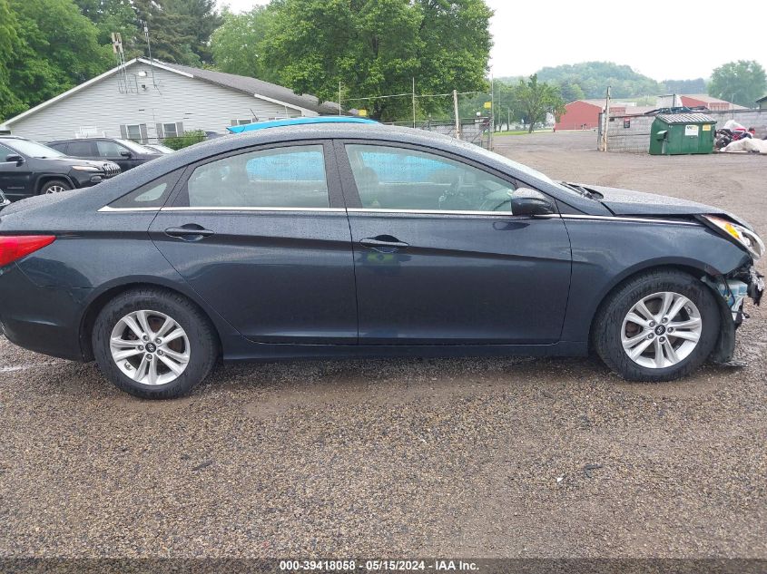 2013 Hyundai Sonata Gls VIN: 5NPEB4ACXDH544143 Lot: 39418058