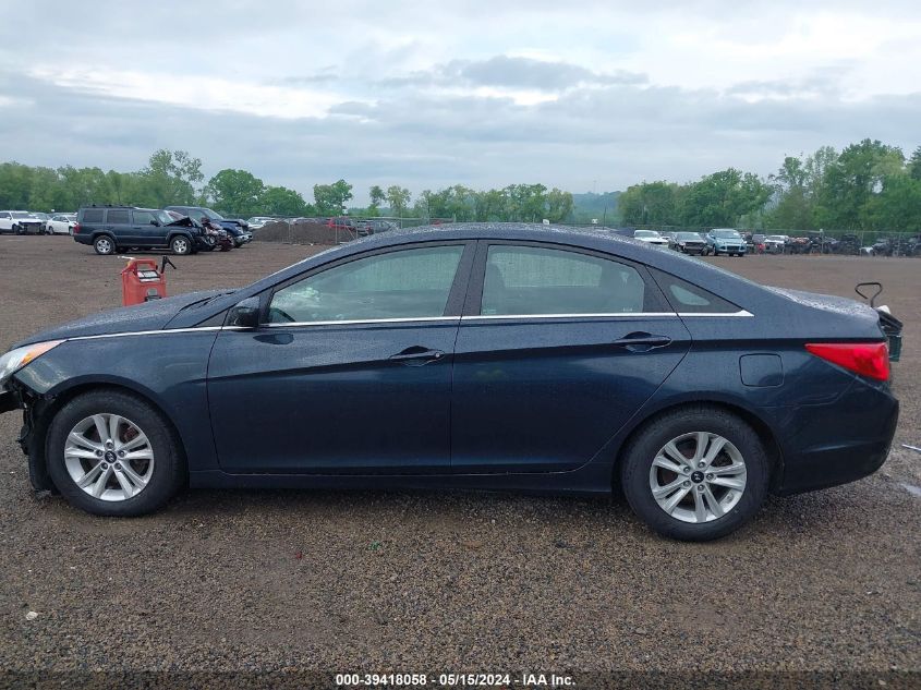 2013 Hyundai Sonata Gls VIN: 5NPEB4ACXDH544143 Lot: 39418058