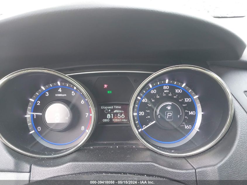 2013 HYUNDAI SONATA GLS - 5NPEB4ACXDH544143