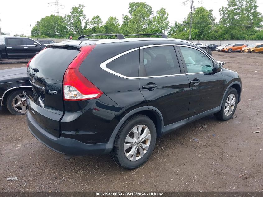 2013 Honda Cr-V Ex-L VIN: 2HKRM4H74DH694026 Lot: 39418059