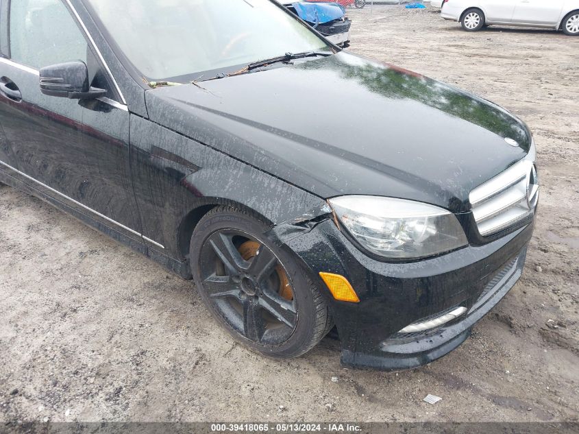 2011 Mercedes-Benz C 300 Luxury 4Matic/Sport 4Matic VIN: WDDGF8BB6BR187260 Lot: 39418065