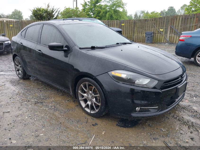 2014 Dodge Dart Sxt VIN: 1C3CDFBB8ED909563 Lot: 39418075