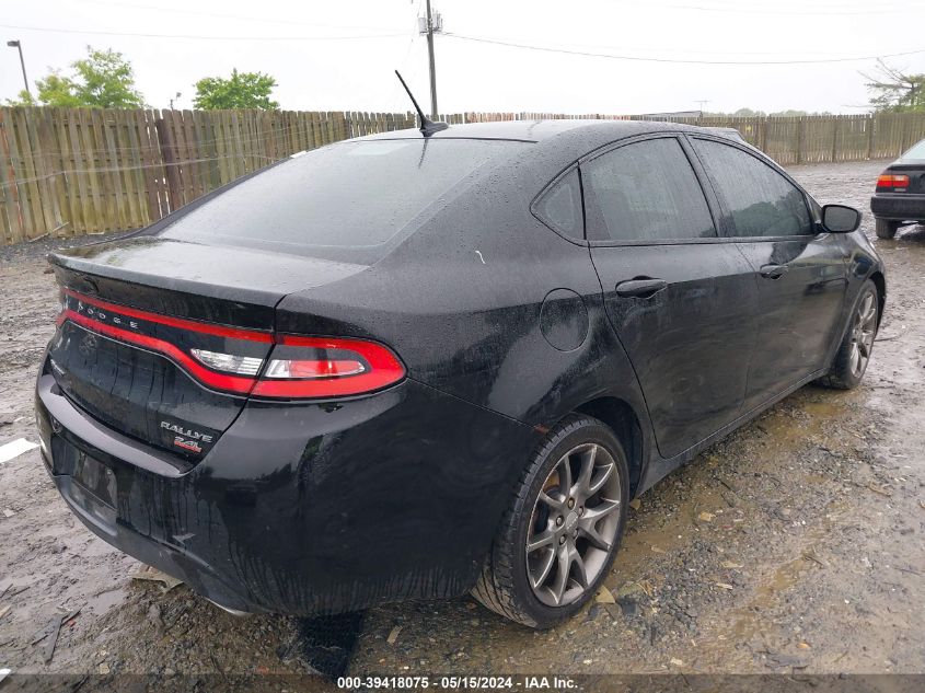 2014 Dodge Dart Sxt VIN: 1C3CDFBB8ED909563 Lot: 39418075